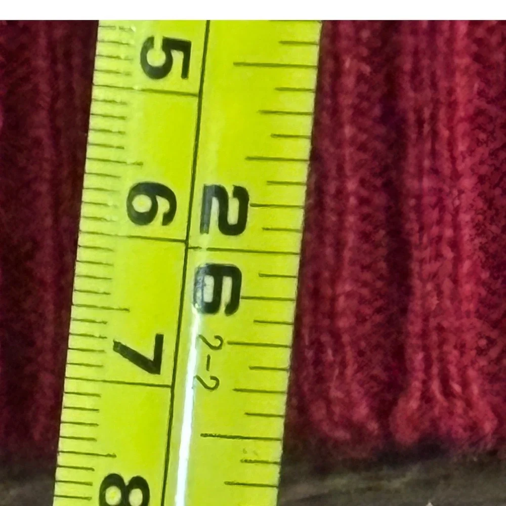 Vtg Ralph Lauren sweater men's size L 100% Lambswool Red